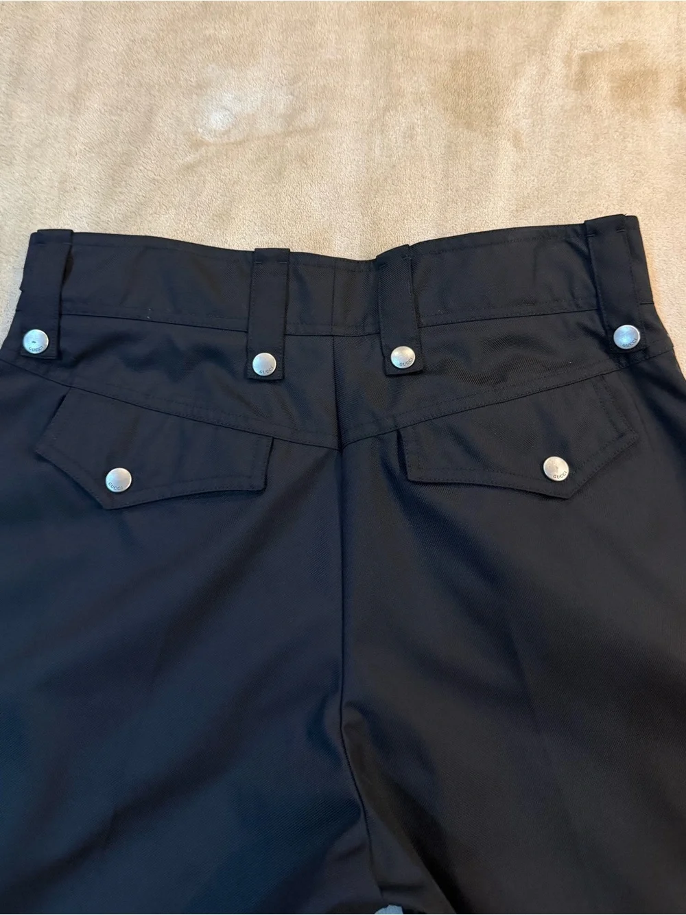 GUCCI SIDE ZIP CARGO PANTS